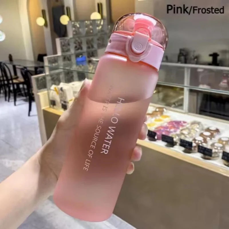 780ml Portable Sports Water Bottle Leakproof Gym Travel Drinking Flask