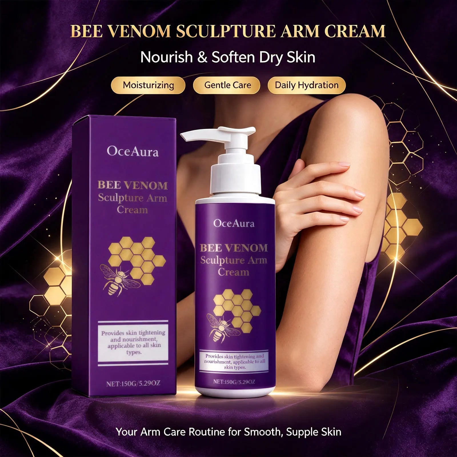 Bee Venom Sculpture Arm Cream Firming Anti Sagging Lotion - 6
