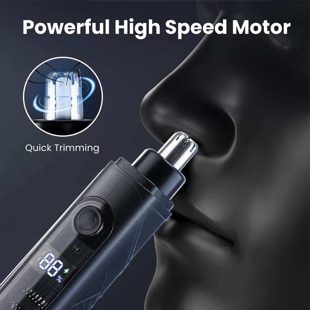 Electric Nose Hair Clipper Precision Trimmer USB Rechargeable - 2