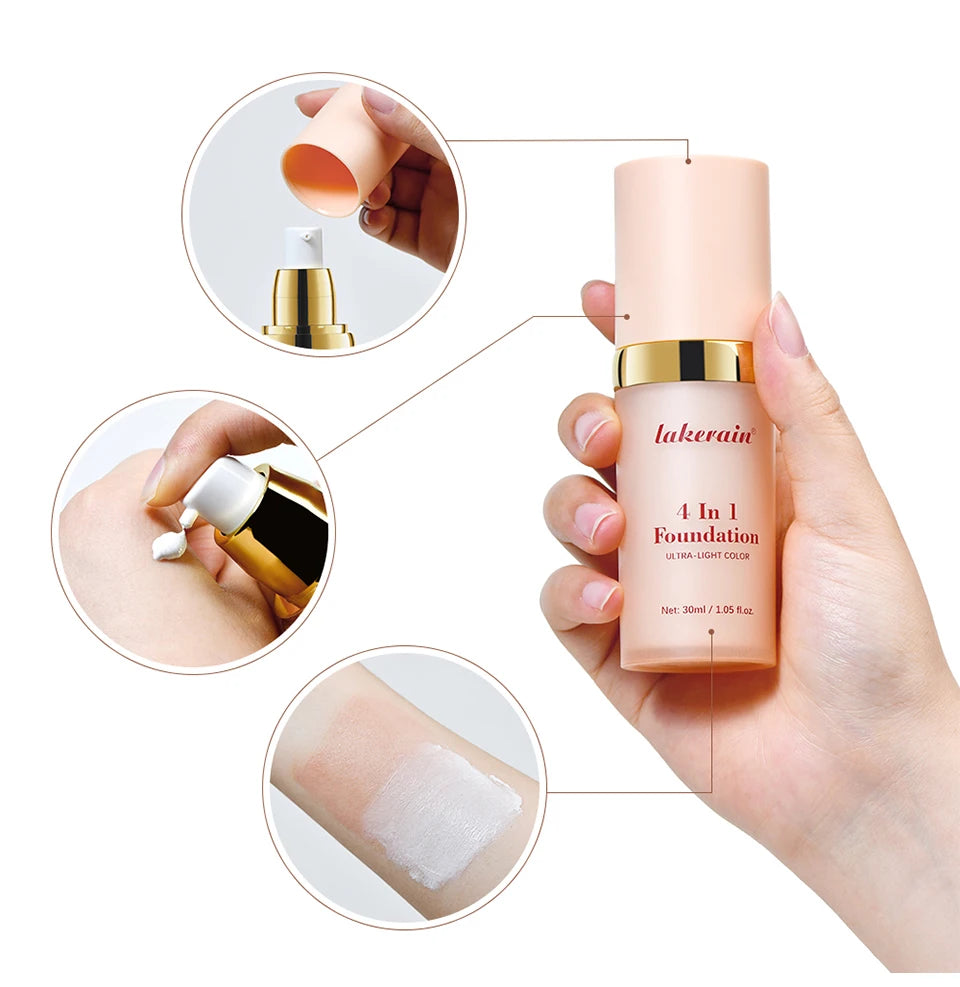 Color Changing Foundation SPF 30 Moisturizing Makeup Base
