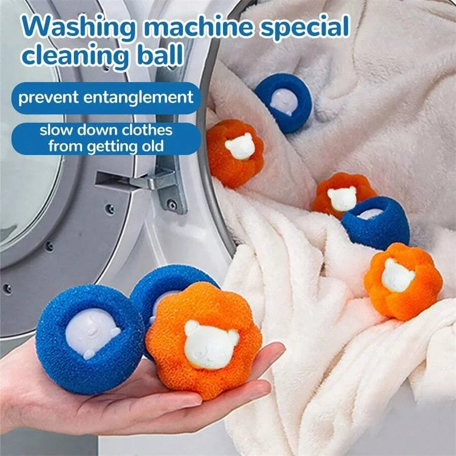 Sponge Laundry Ball Lint Remover Washing Machine Pet Hair Catcher - 4