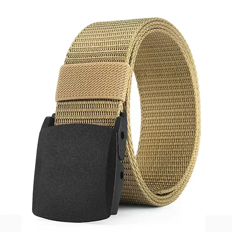 2 Pack Tactical Nylon Belt Quick Release Webbing Canvas Work Belt - 26