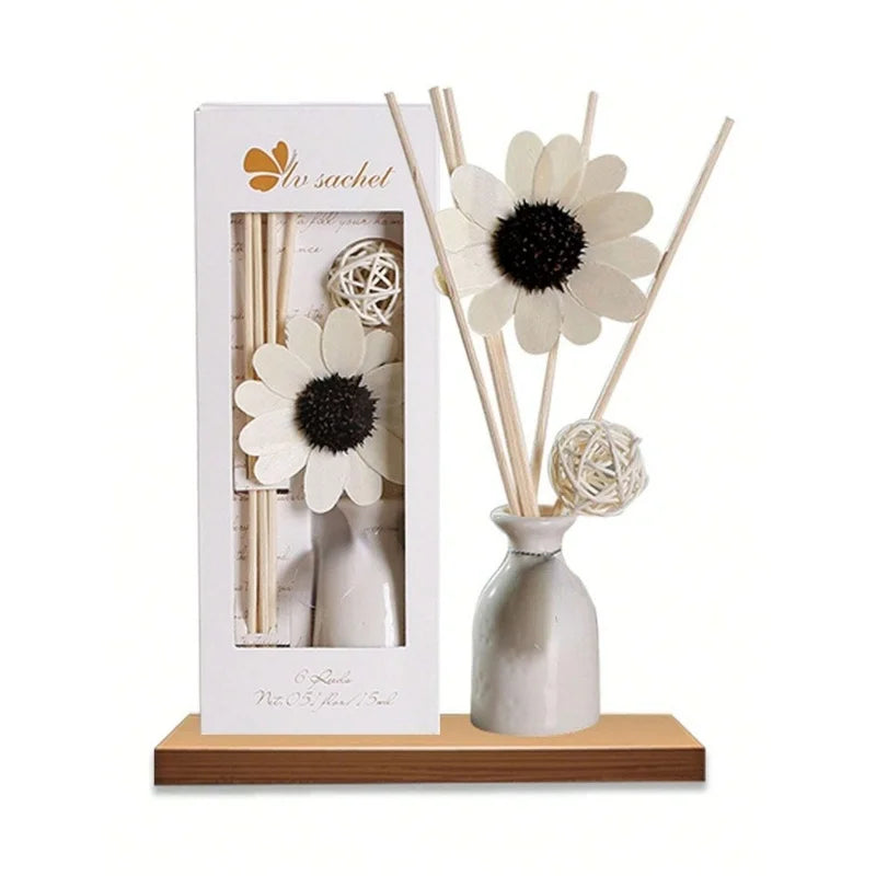 Aromatherapy Reed Diffuser Set Home Fragrance Air Freshener Gift - 9