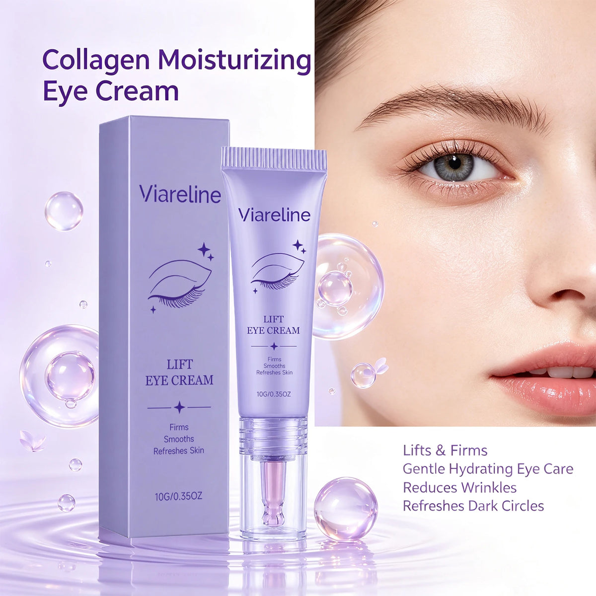 Viareline Lift Eye Cream Fine Lines Dark Circles Remover