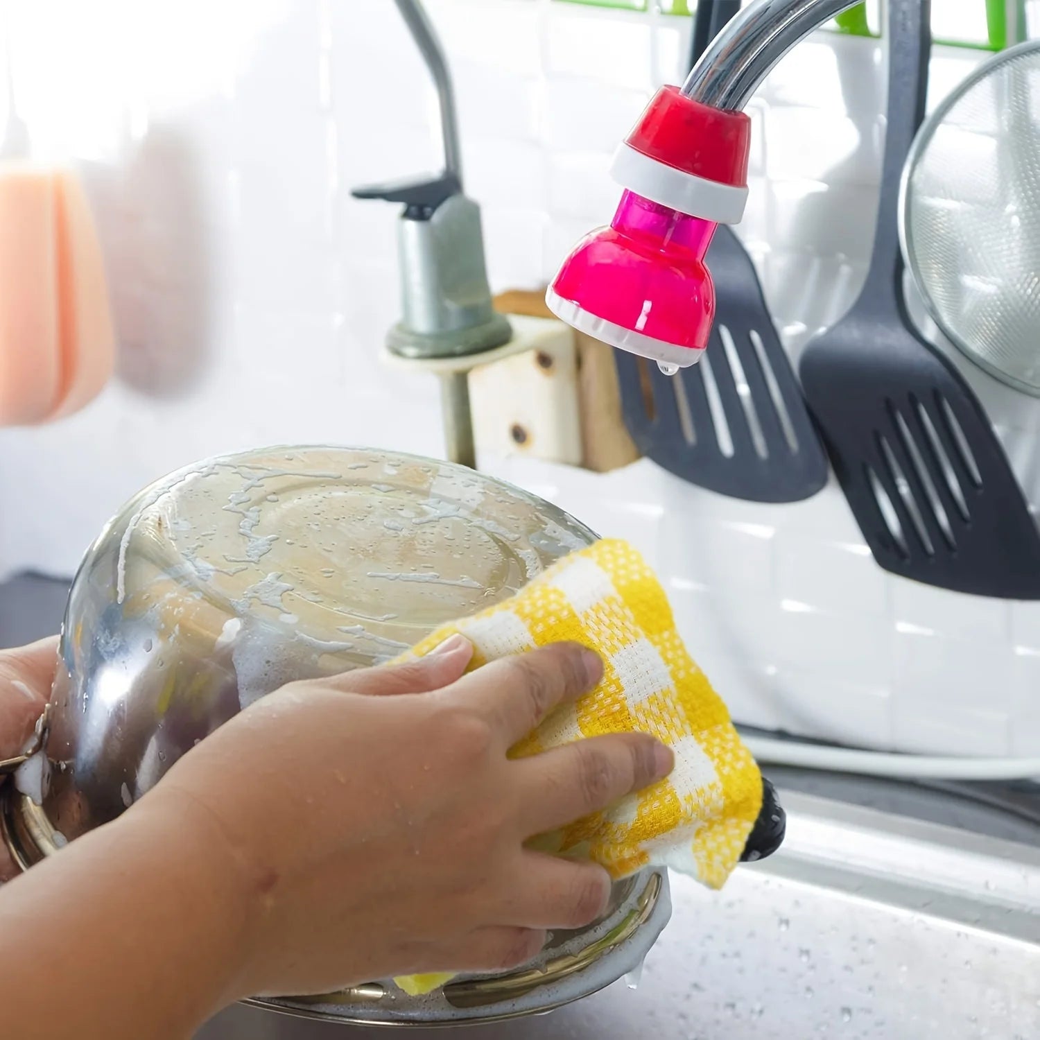 Waffle Weave Kitchen Towels Absorbent Dish Cloths Set for Cleaning - 8