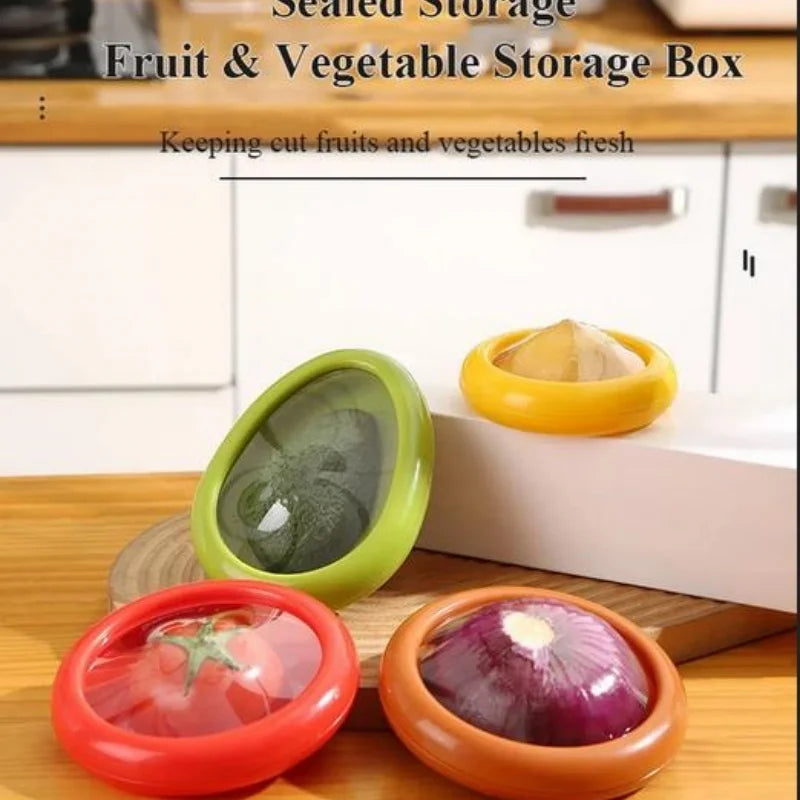 Airtight Fruit and Vegetable Fresh Keeper Food Storage Containers - 7