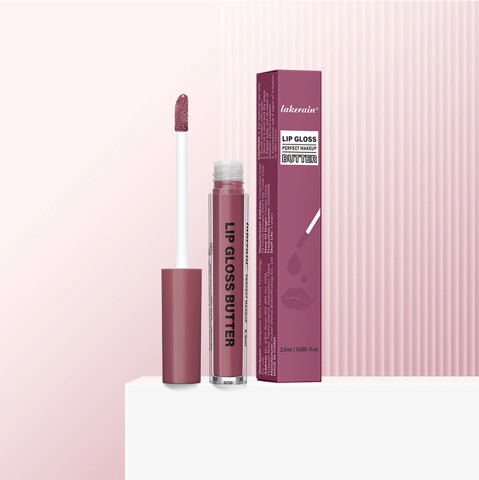 Lakerain Moisturizing Mirror Lip Gloss Butter Liquid Lip Makeup