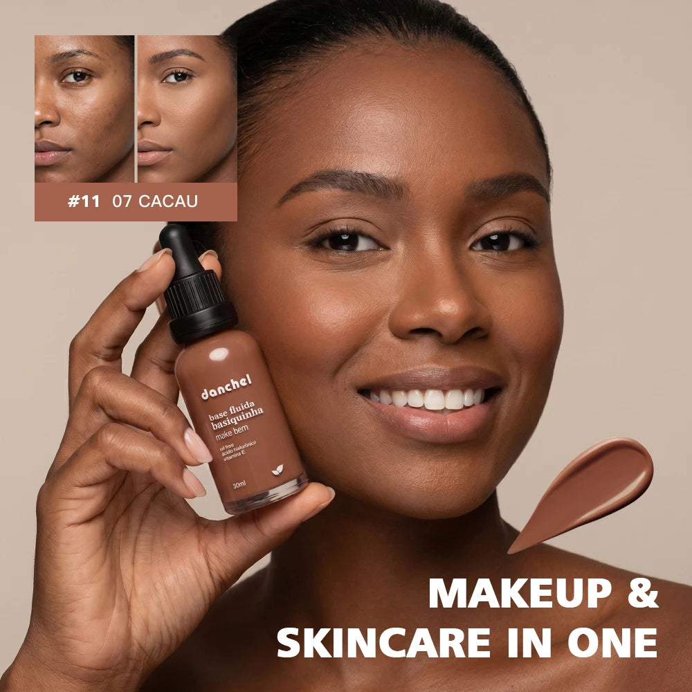 Danchel Lightweight Liquid Foundation Matte Soft Makeup