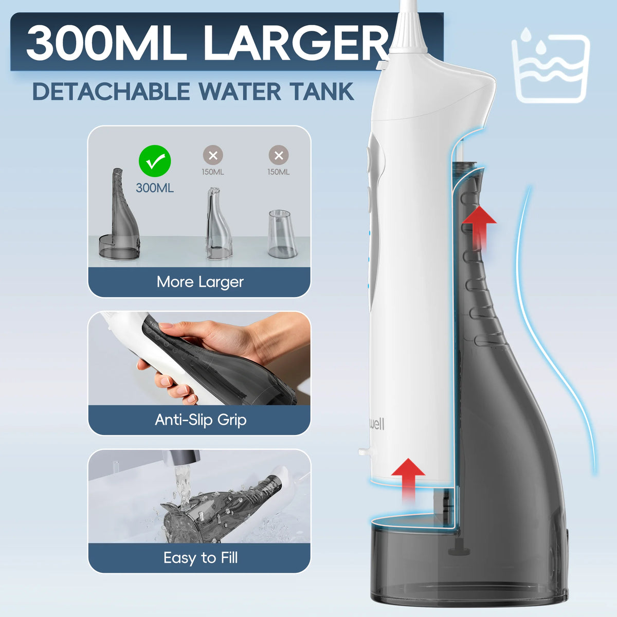 Water Flosser and Electric Toothbrush Combo Dental Care Kit