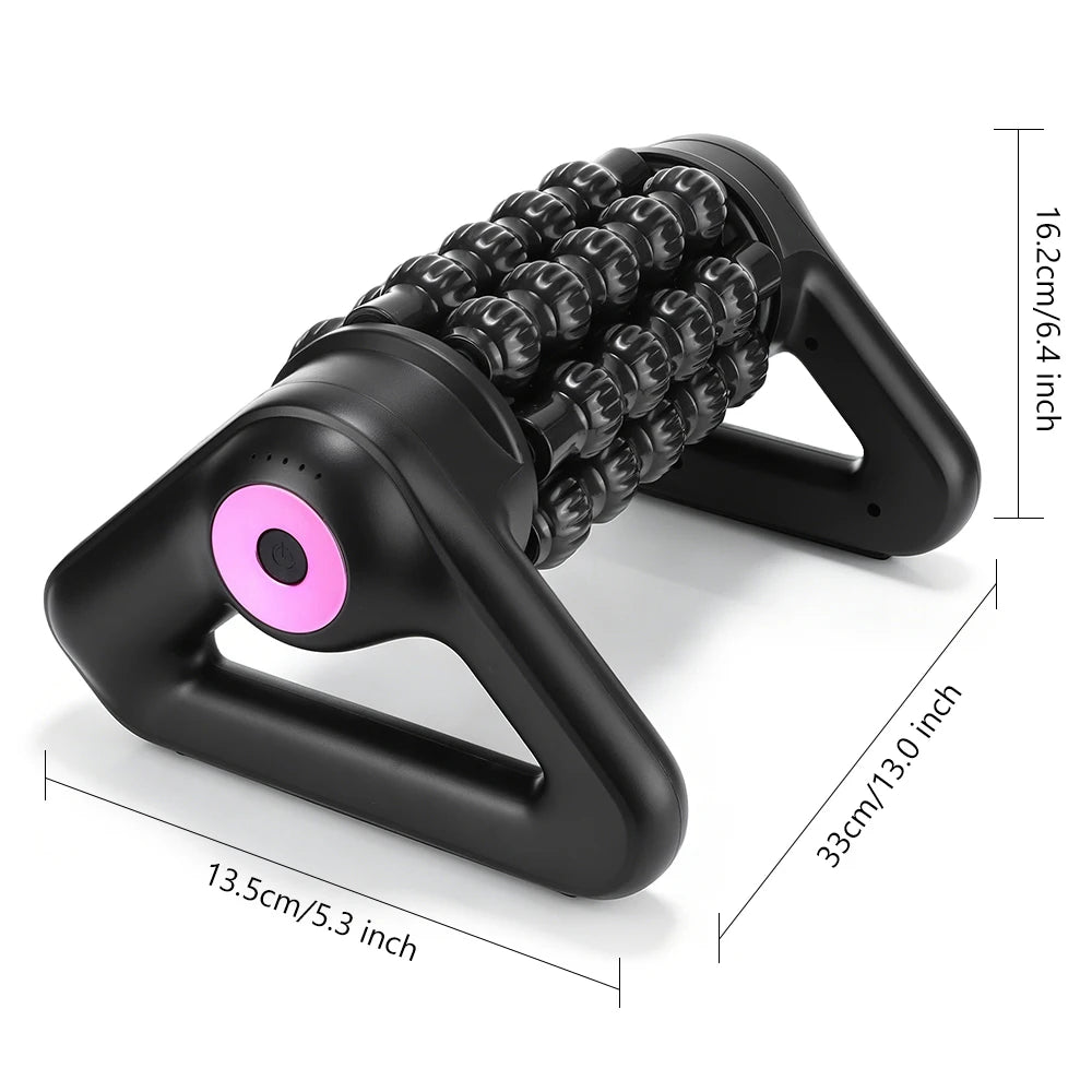 Electric Fascia Roller Muscle Massager Deep Tissue Body Roller