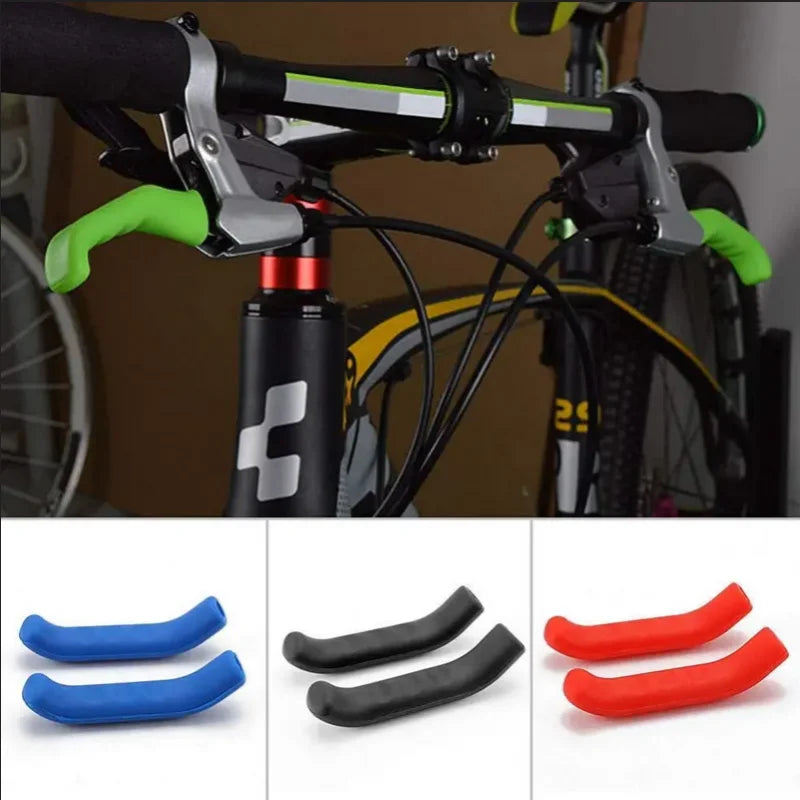 Anti Slip Bicycle Brake Lever Covers Mountain Road Bike Grip Sleeves - 3