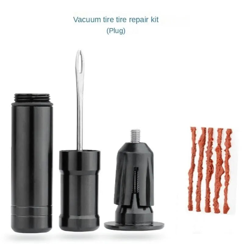 Tubeless Bicycle Tire Repair Kit Portable Bike Puncture Plug Tool
