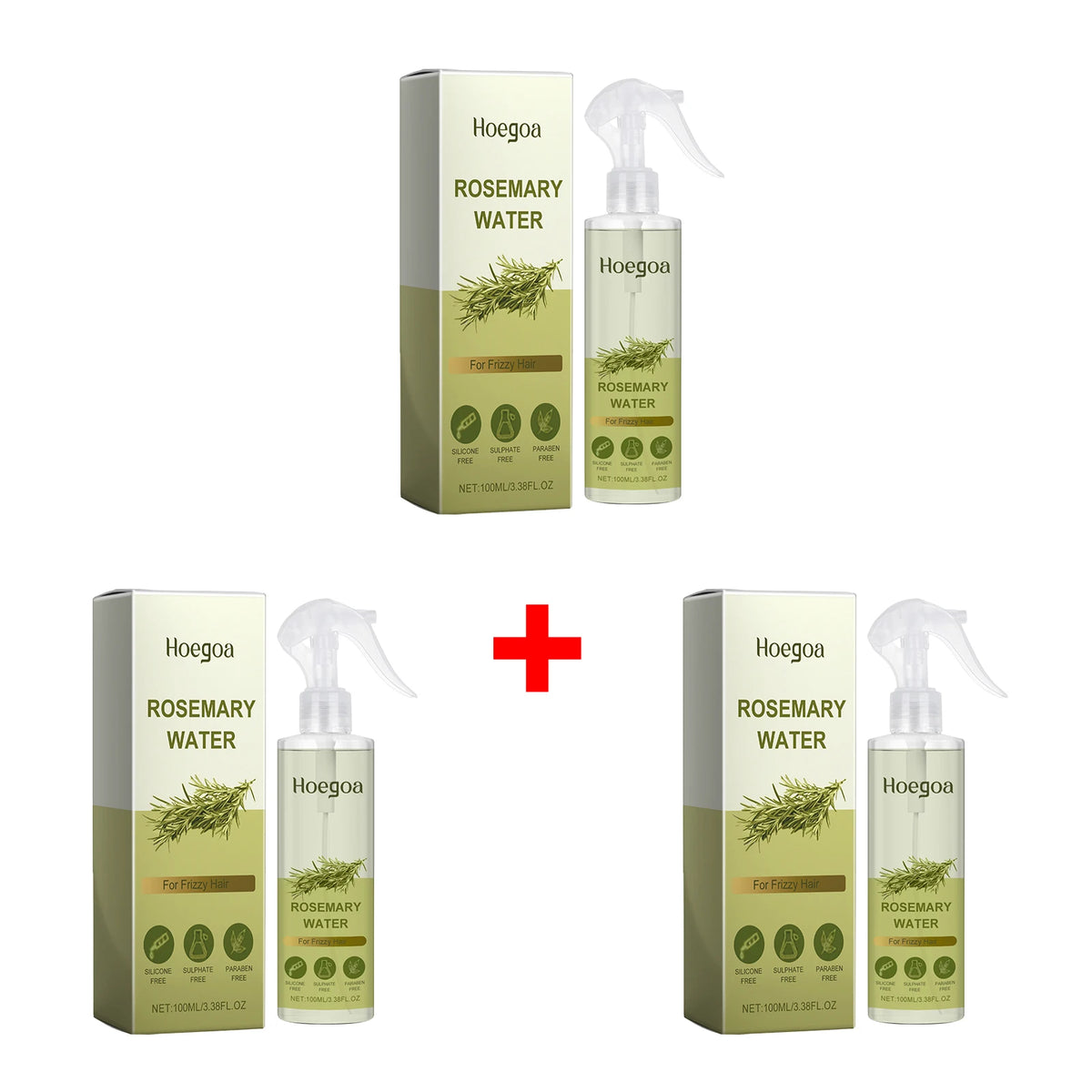 Rosemary Hair Spray for Oil Control & Frizz Repair
