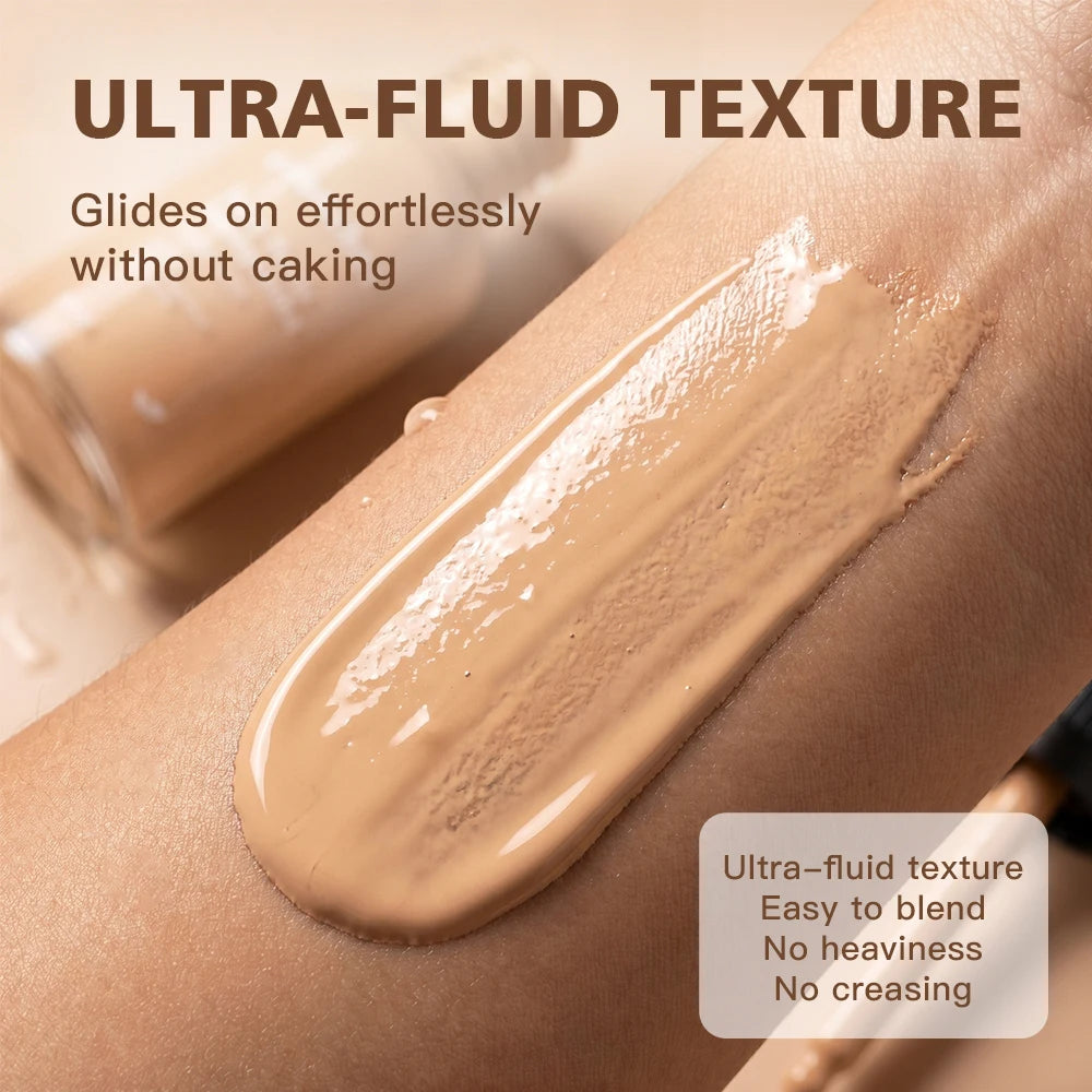 Danchel Lightweight Liquid Foundation Matte Soft Makeup