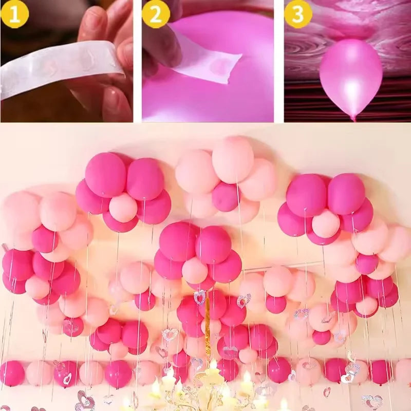 Double Sided Balloon Glue Dots Adhesive Sticky Points for Party Decor