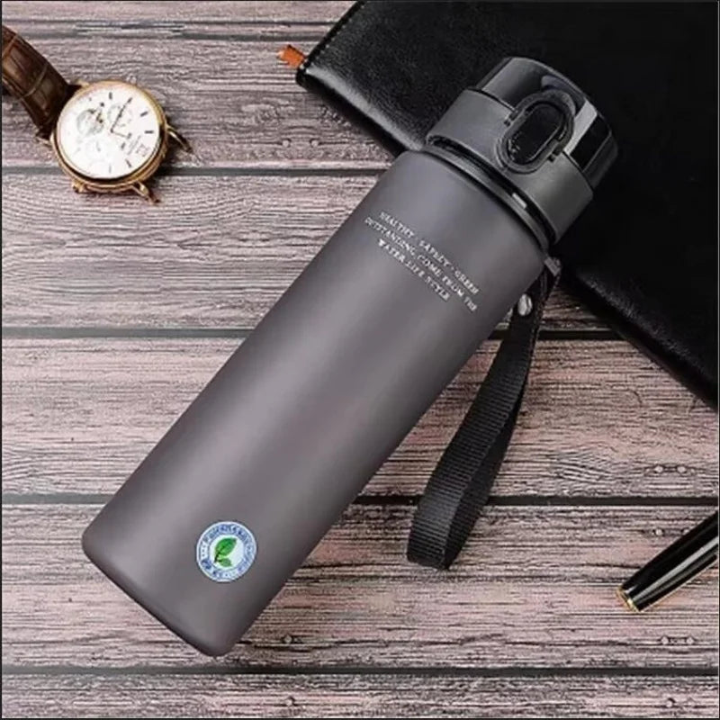 Leak Proof Sports Water Bottle BPA Free Fitness Gym Cup 560ml - 9