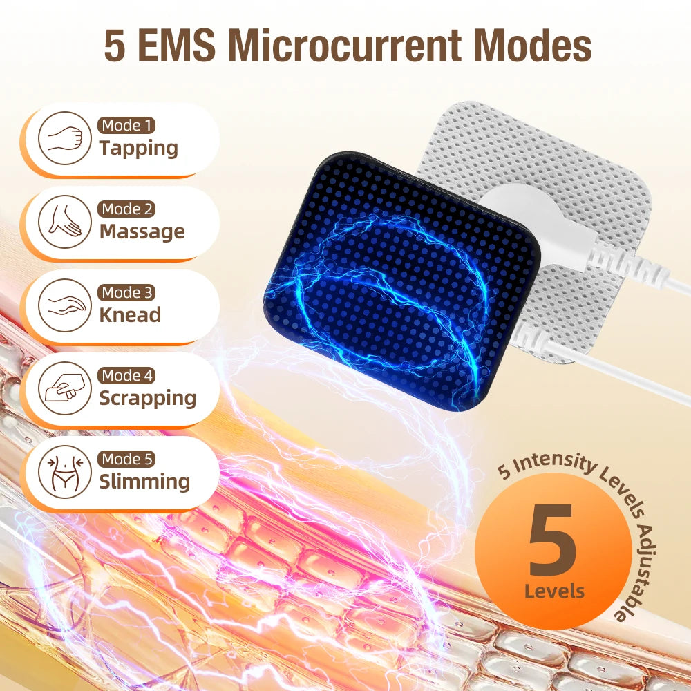 EMS Ultrasound Cavitation Body Slimming & Facial Massager - 3