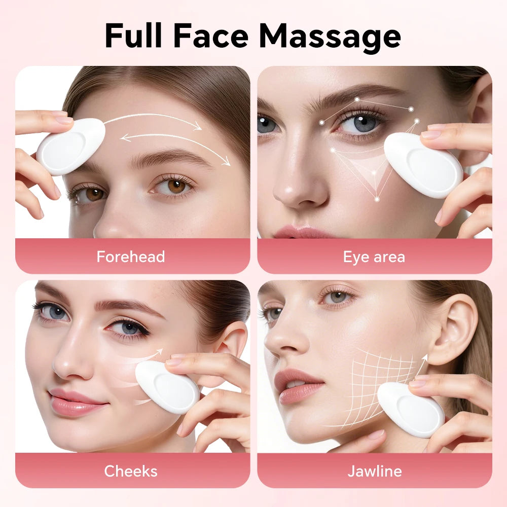 Hailicare Smart Sensor Ice Cooling Vibration Eye Roller Massager