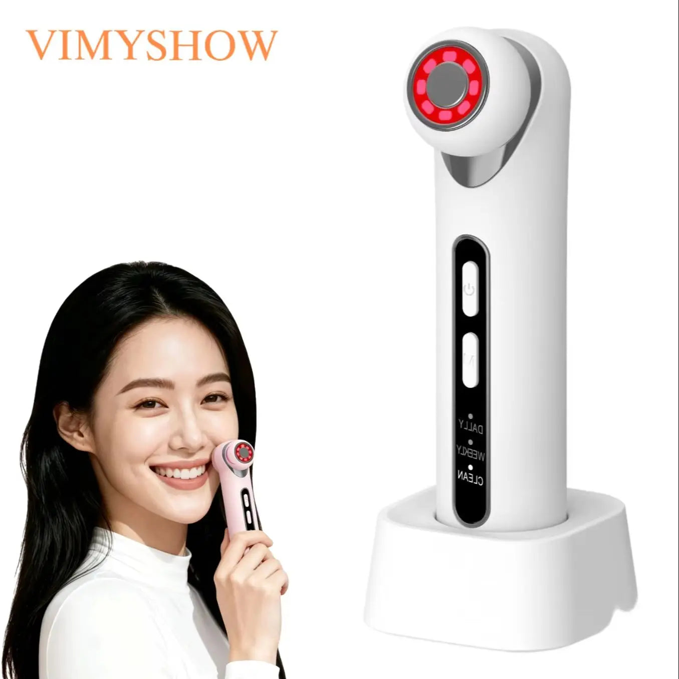 LED Photon Eye Facial Massager Eye Beauty Wand - 1