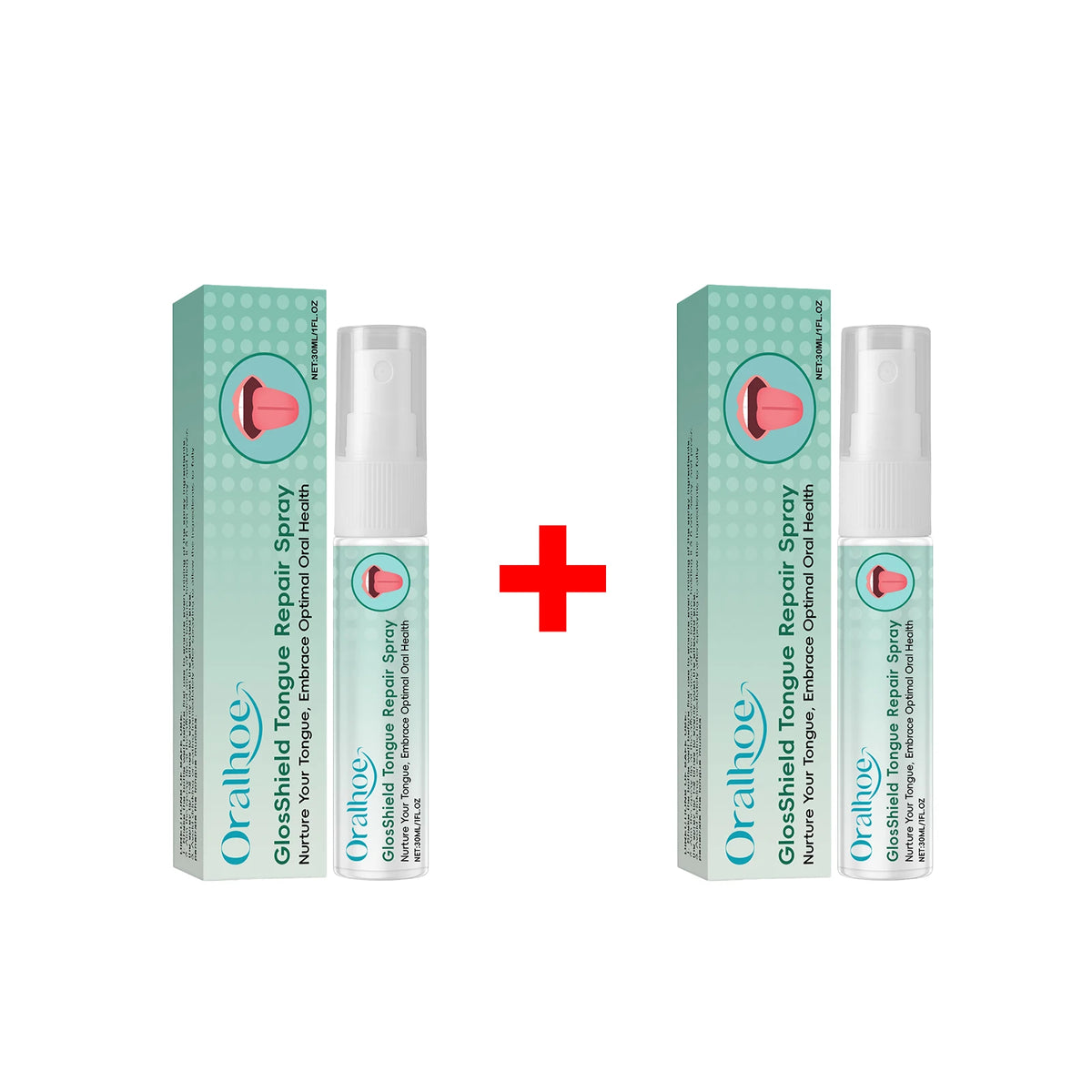 Tongue Repair Spray for Coated Tongue and Bad Breath Relief