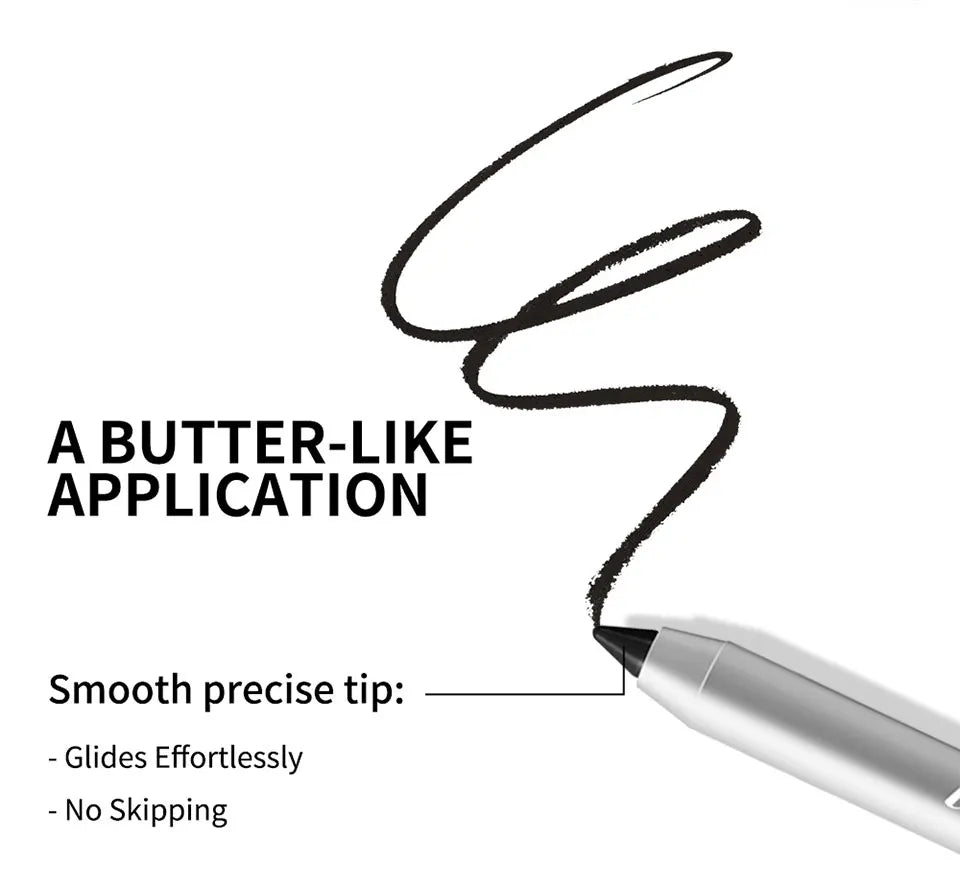 Waterproof Longwear Eyeliner Pen Smudge Proof Pencil