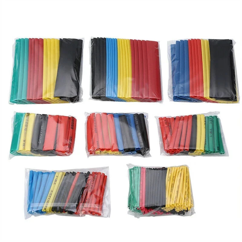 Heat Shrink Tubing Kit Electrical Wire Insulation Sleeve Wrap Set - 4
