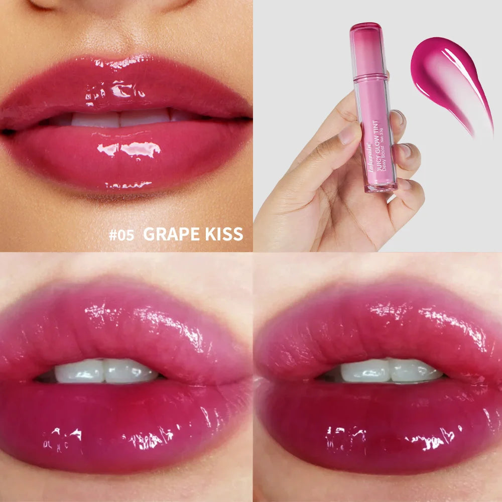 Lakerain Mirror Lip Glow Tint Juicy Gloss Lip Stain