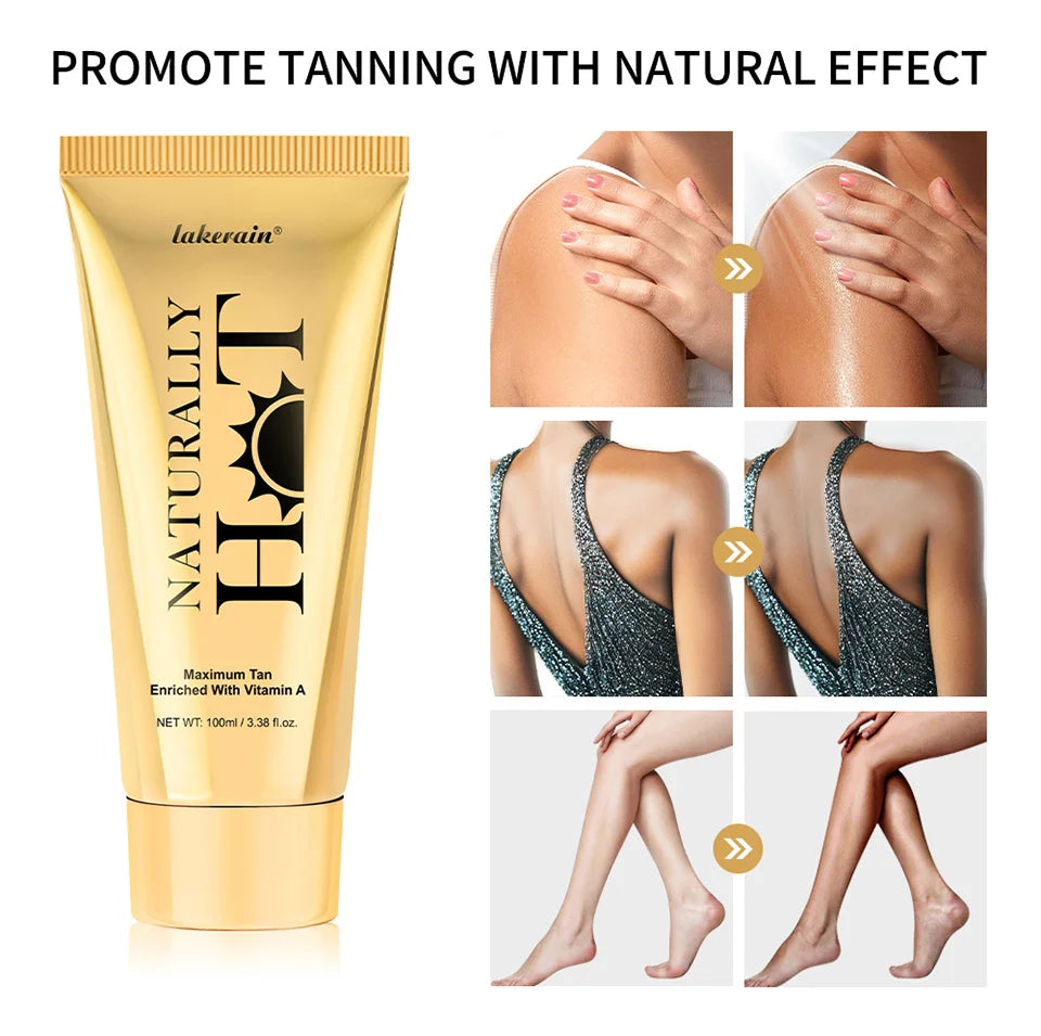 Hot Tanning Cream Long Lasting Bronzer Body Lotion - 12