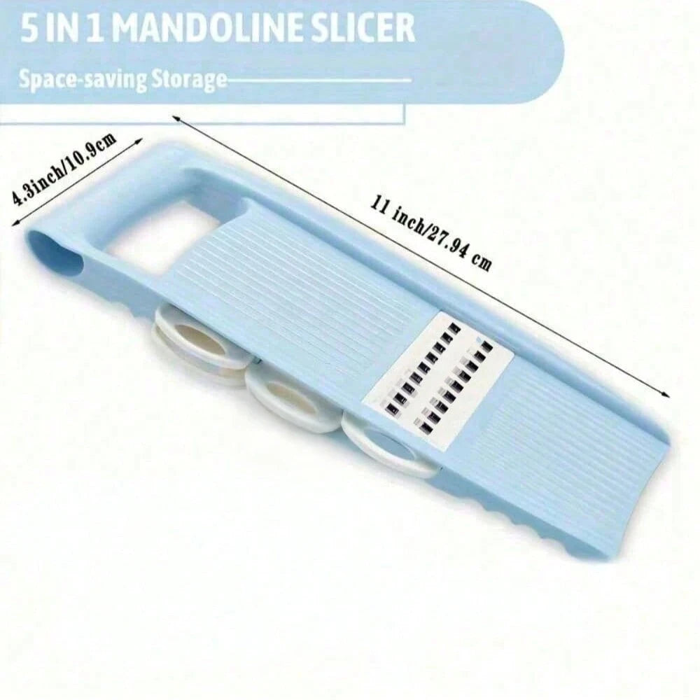 5-in-1 Vegetable Slicer Grater Multifunctional Kitchen Food Chopper