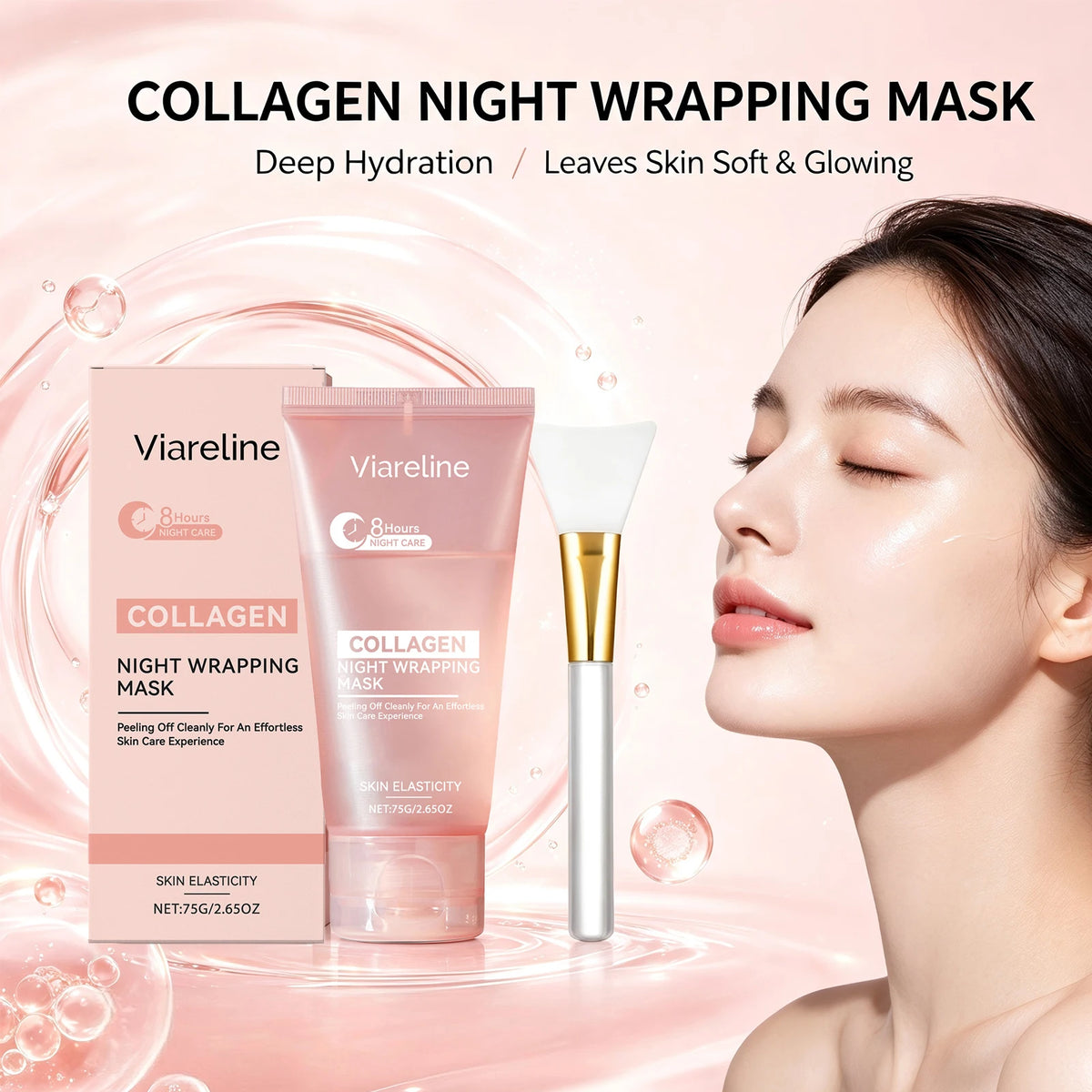 Collagen Night Wrapping Mask Peel Off Sleeping Mask