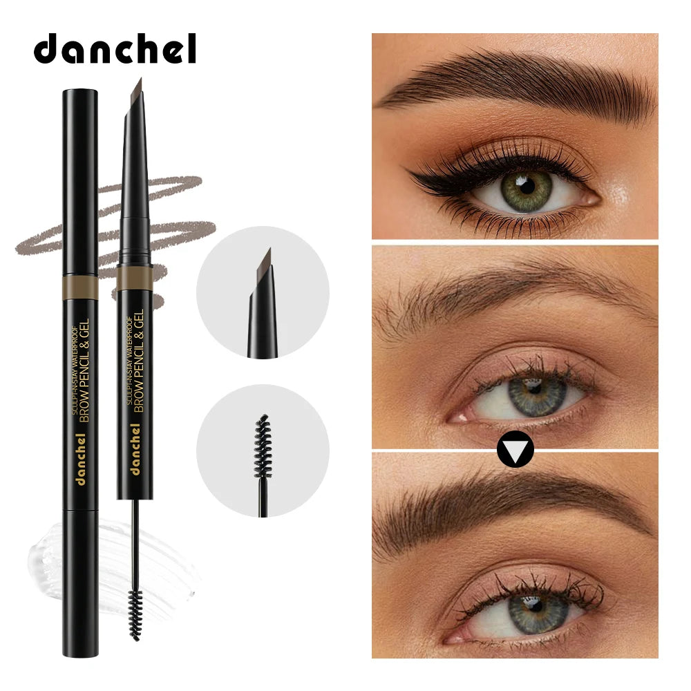 2 in 1 Waterproof Brow Pencil and Gel