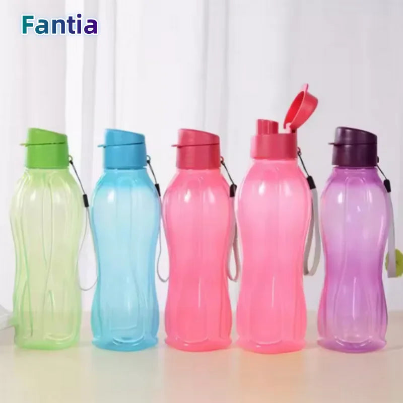 Portable Sports Water Bottle Large Capacity Reusable Plastic Drink Cup