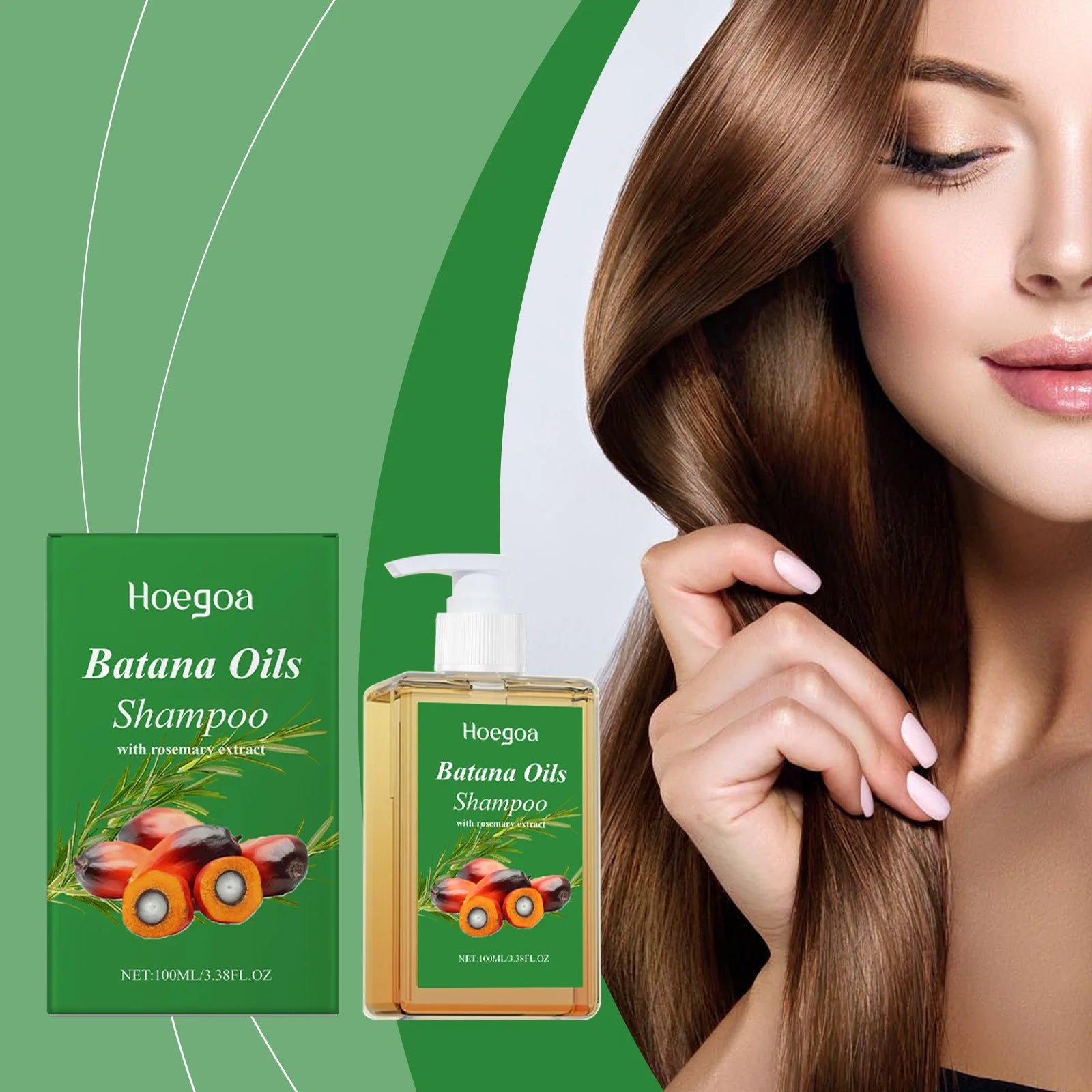 Batana Oil Hair Growth Shampoo Repair Treatment - 2