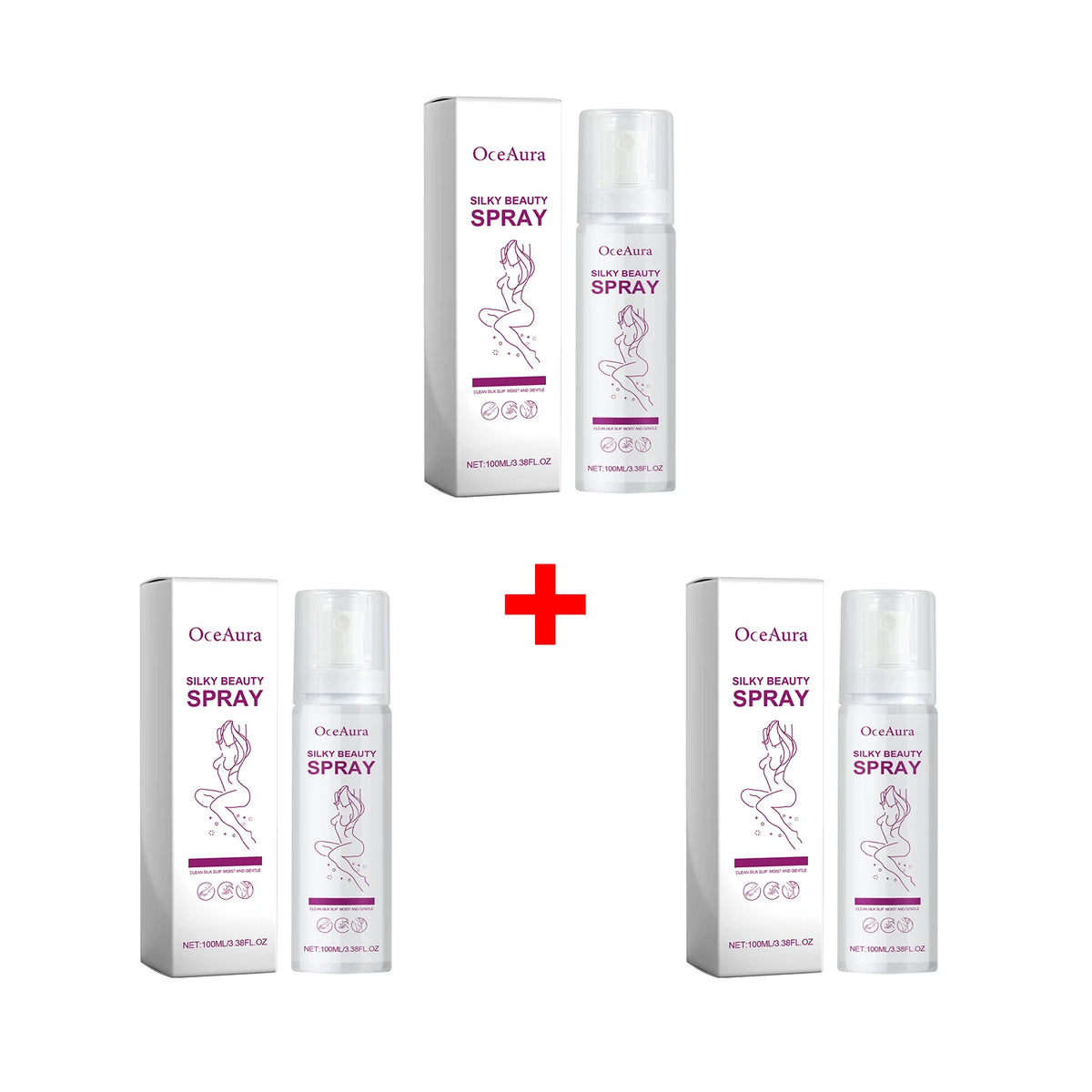 OceAura Body Hair Removal Spray Depilatory Mousse
