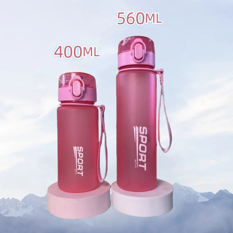 Leak Proof Sports Water Bottle BPA Free Portable Hiking Gym Jug - 22