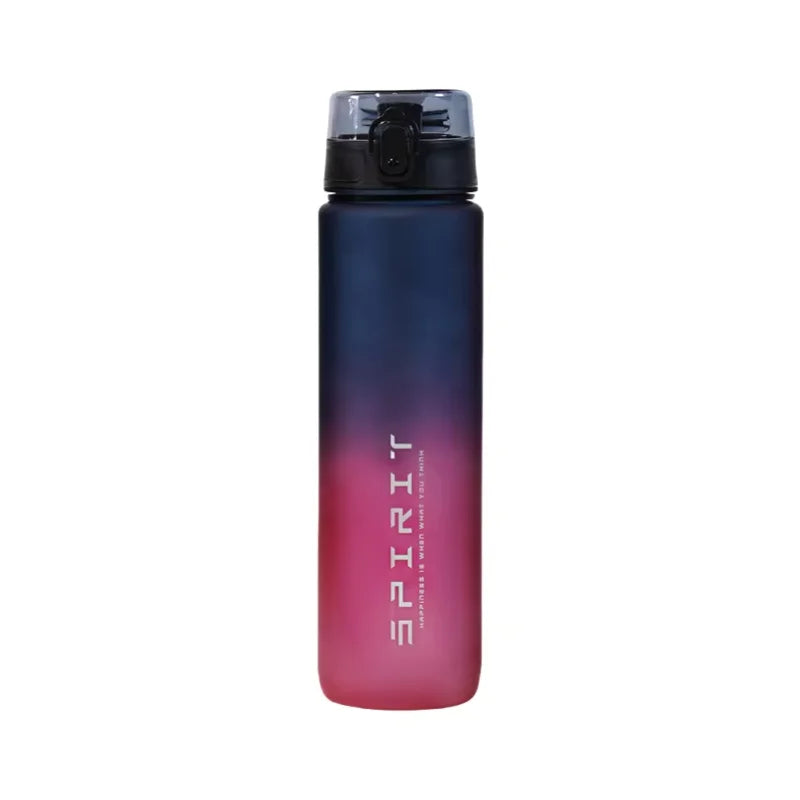 Leak Proof Sports Water Bottle Portable Gym Fitness Jug 500ml 1000ml - 17