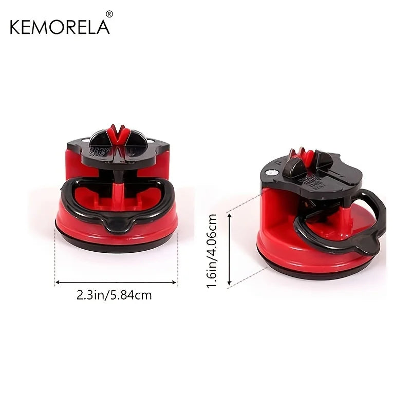 Kemorela Suction Cup Knife Sharpener Secure Kitchen Blade Honing Tool