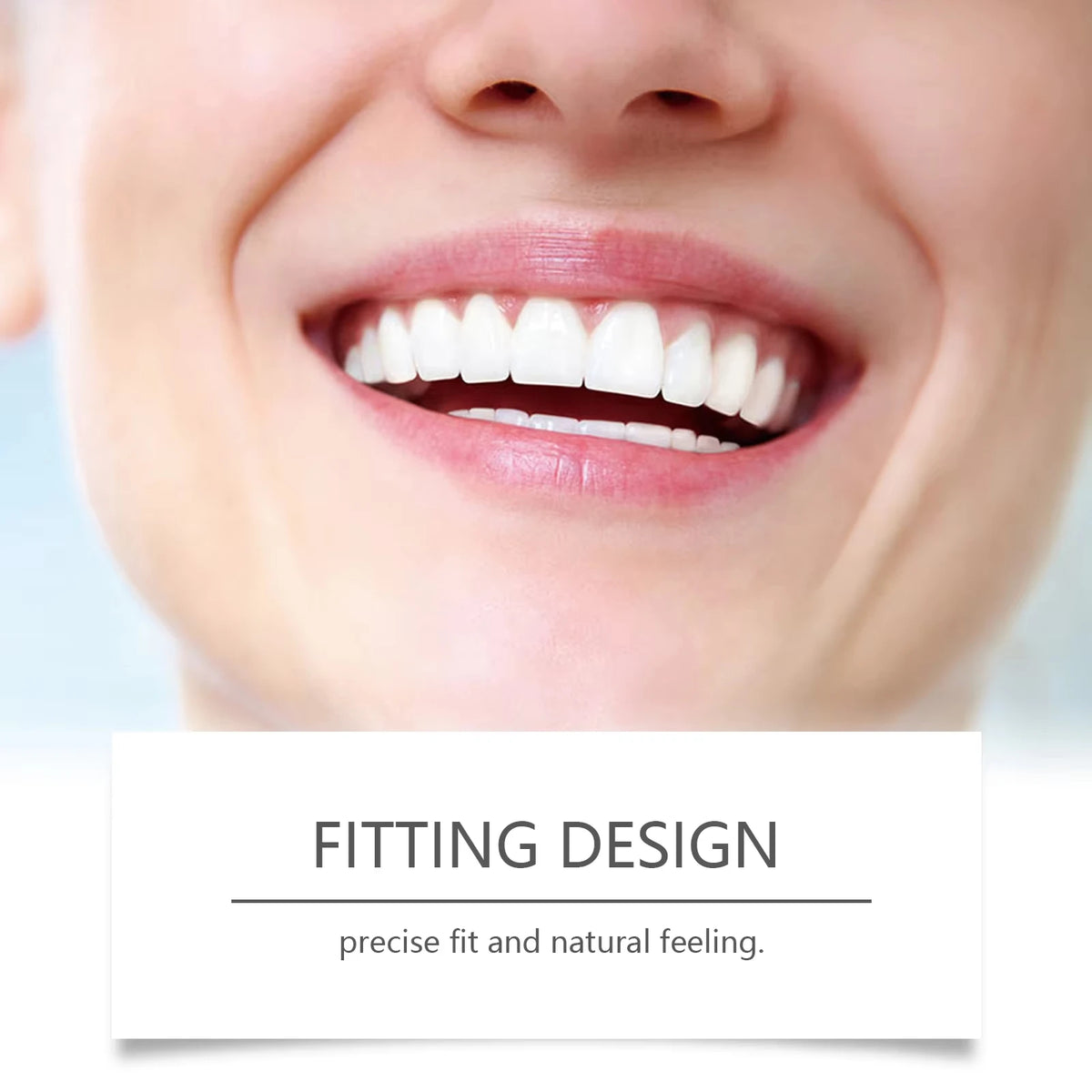 Silicone Denture Set Adjustable Custom Fit Oral Care