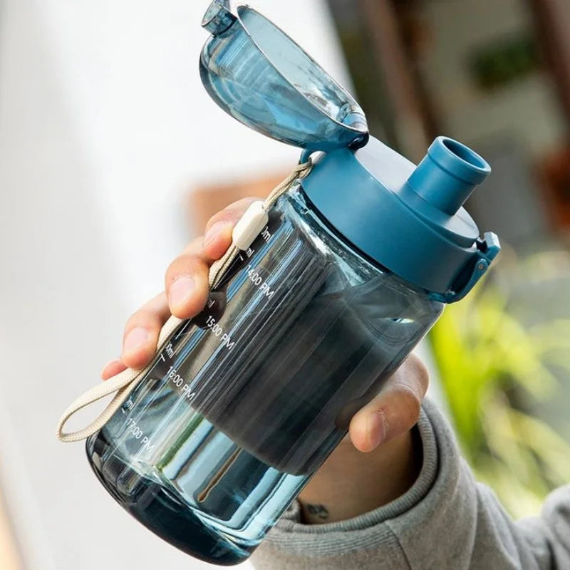 550ml Sports Water Bottle Leak Proof Gym Fitness Hydration Flask - 6