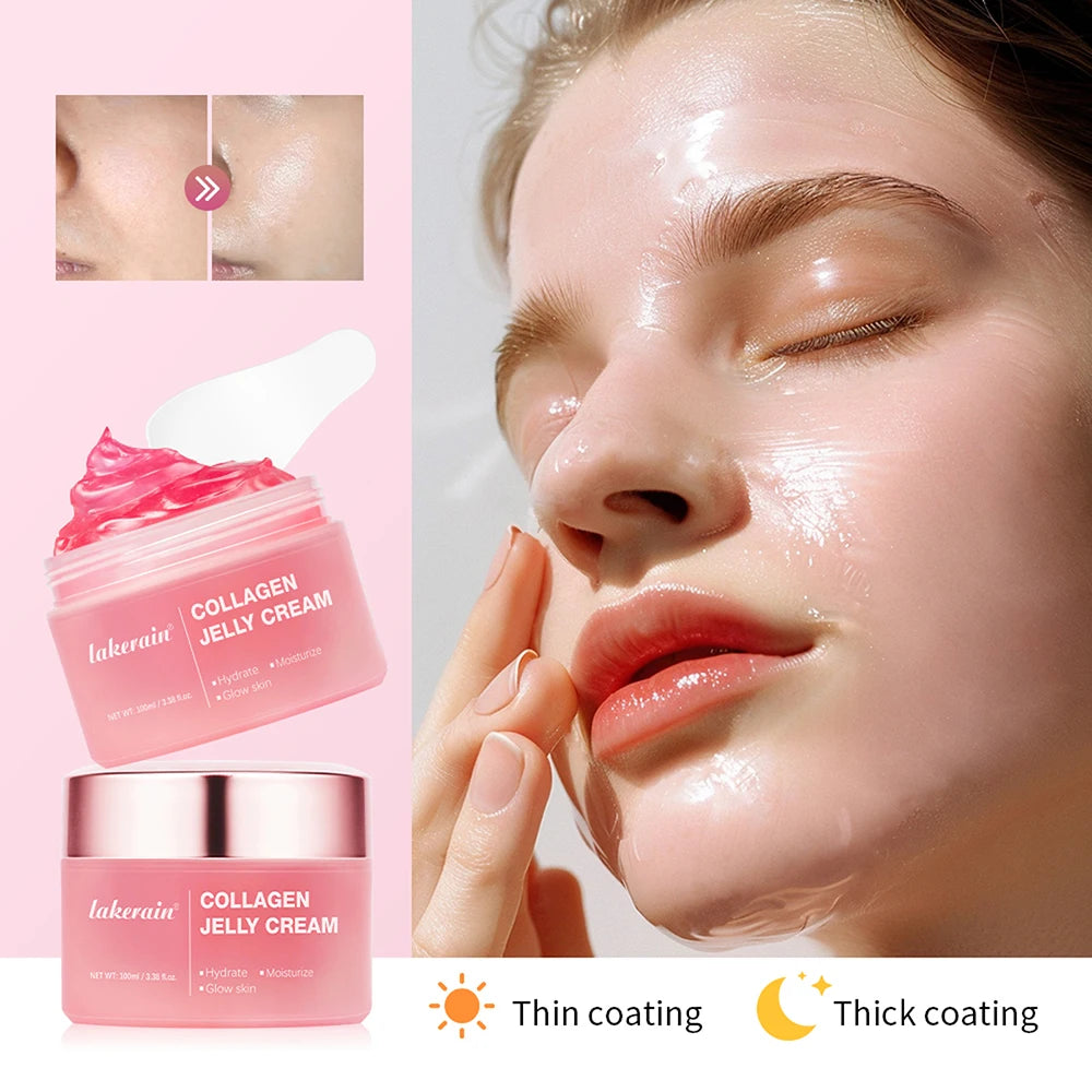 Collagen Jelly Cream Deep Hydration Firming Face Gel - 1