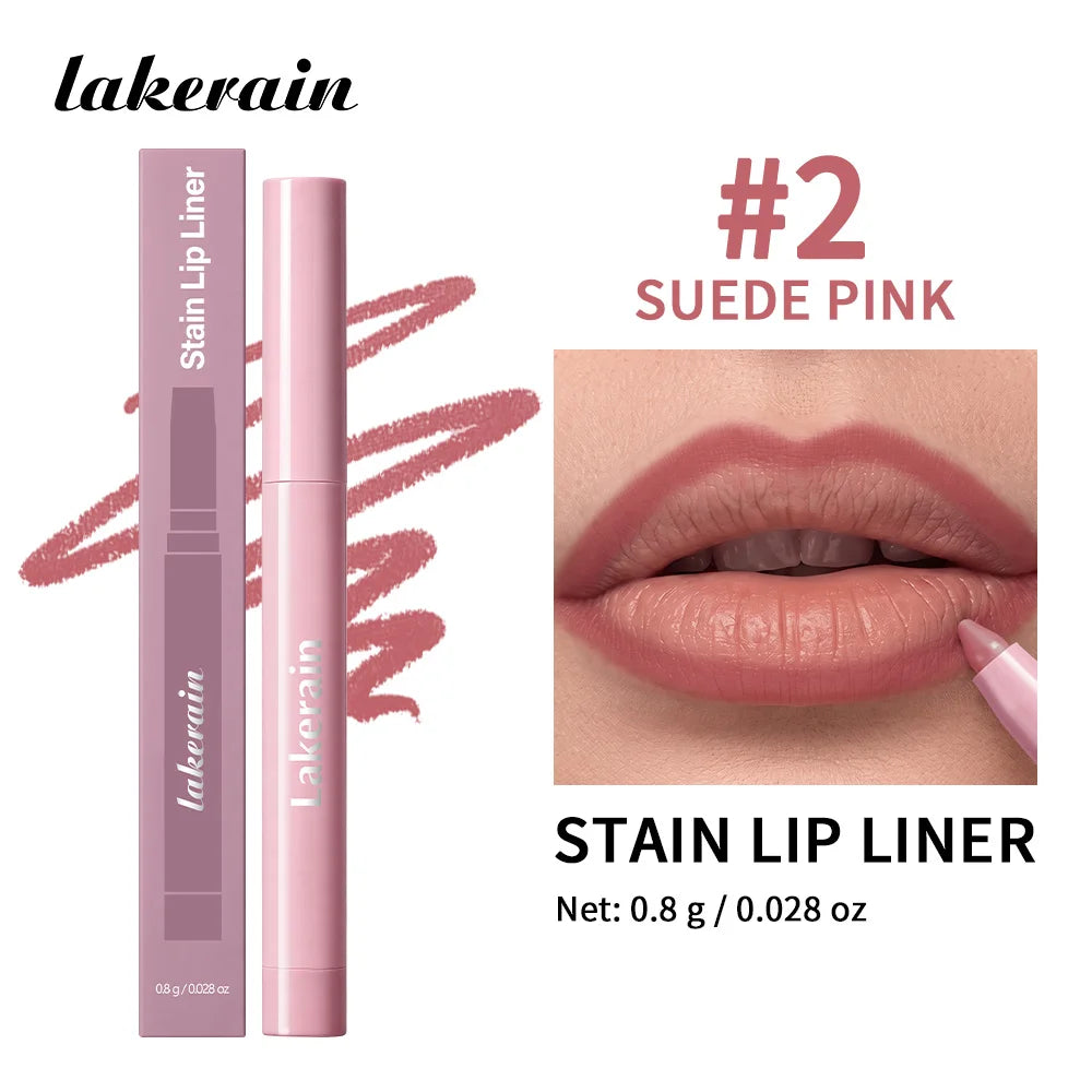Stain Lip Liner Pencil Waterproof Matte Lip Contour Pen