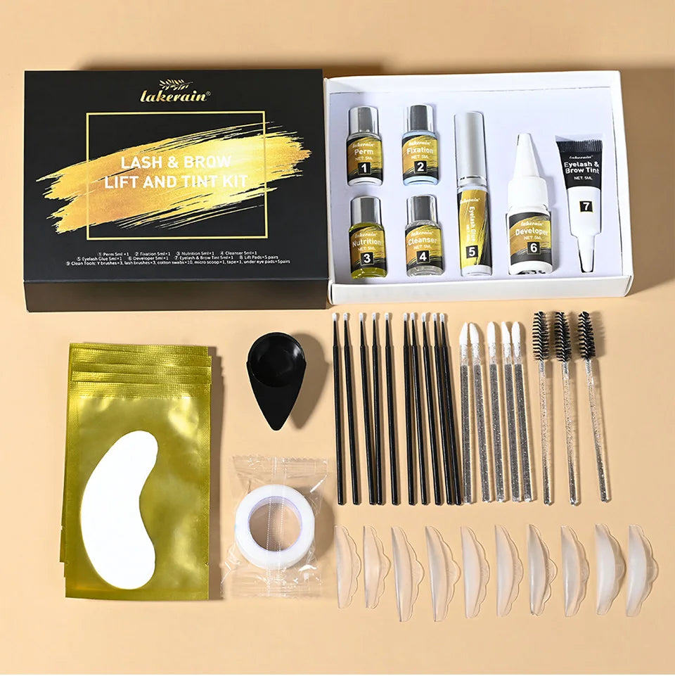 Lash Lift and Tint Kit Brow Lamination Perming Tool Set
