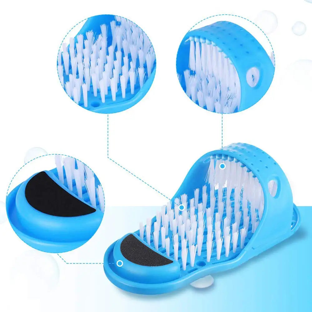Shower Foot Scrubber and Bath Brush Exfoliating Foot Cleaner