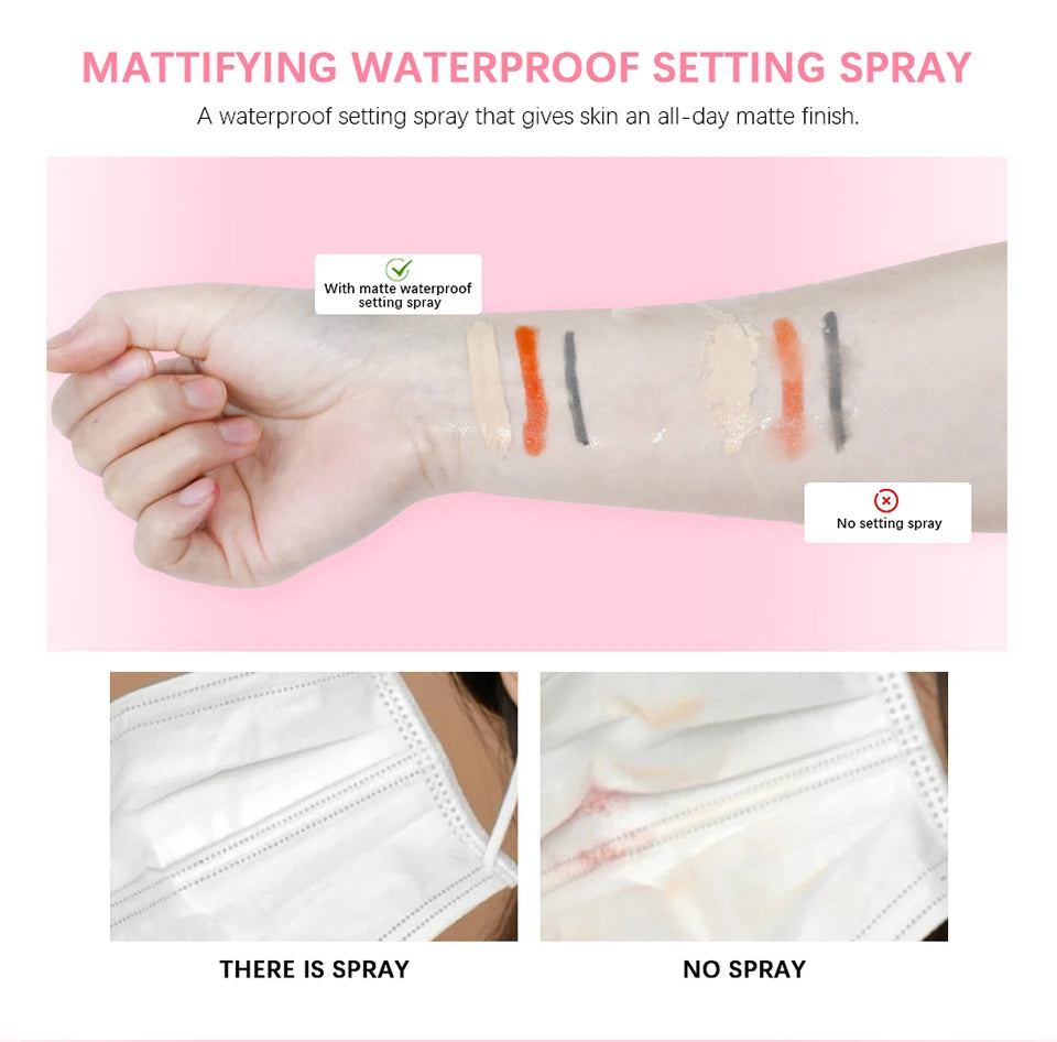 Ultimate Makeup Setting Spray Powder Primer Blur Balm Set - 15