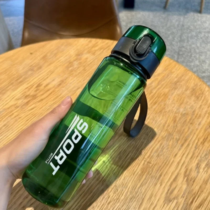 Leakproof Sports Water Bottle BPA Free Portable Gym Drinking Cup 560ml - 12