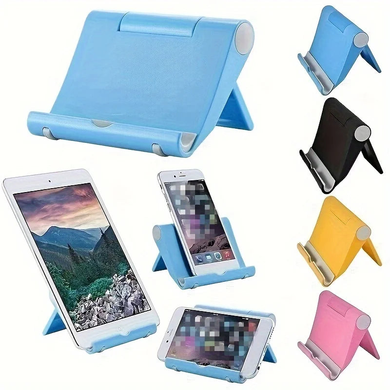 Universal Folding Phone and Tablet Stand Adjustable Desktop Holder - 1