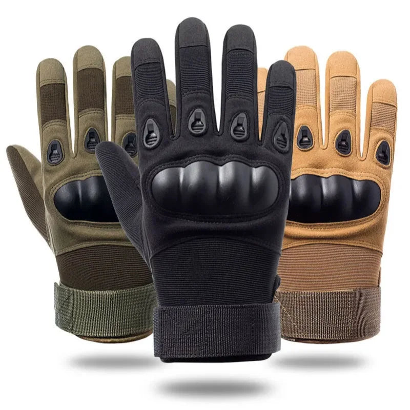 Tactical Gloves Protective Hard Shell Anti-Skid MTB Fitness Mittens