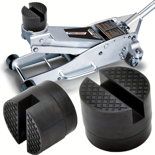 Universal Slotted Rubber Jack Pad Car Frame Protector Lift Stand Tool