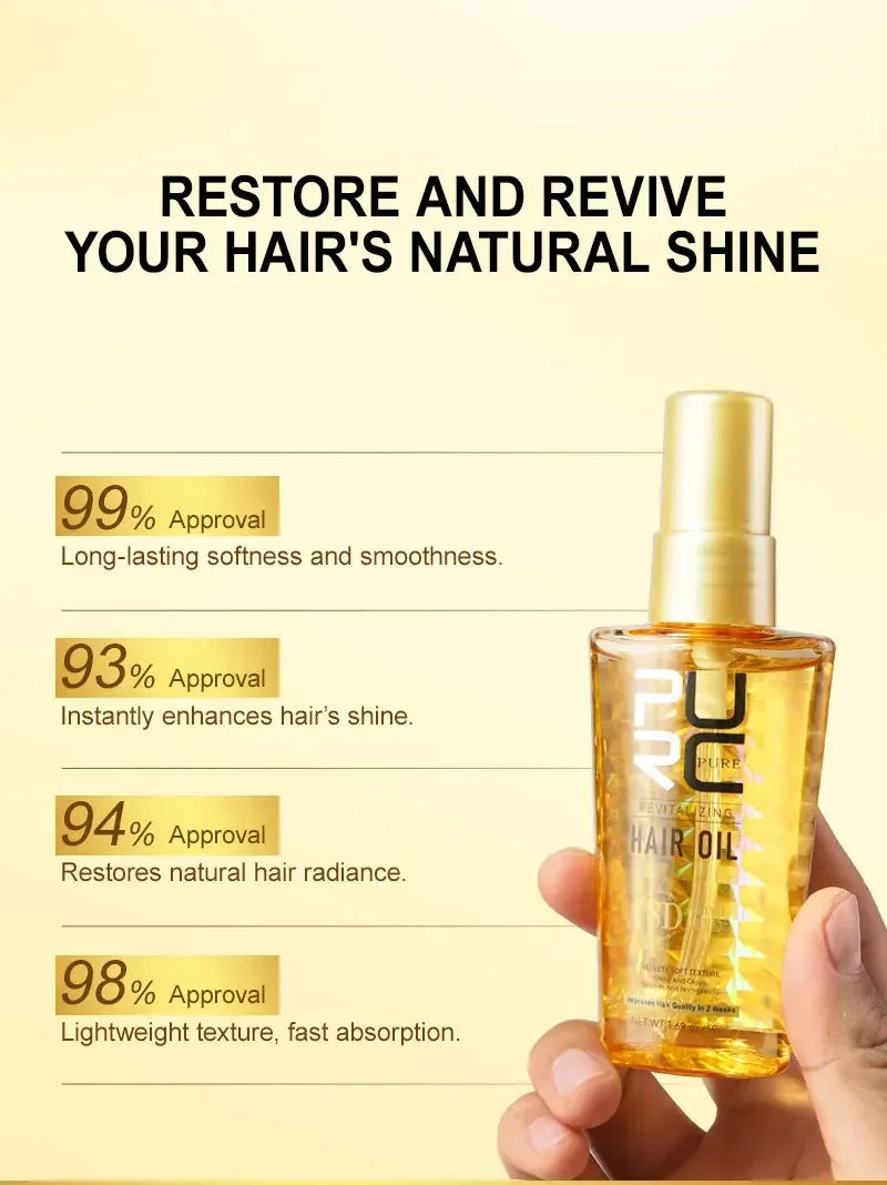 PURC Morocco Oil Nourishing Hair Serum & Repair Treatment - 19
