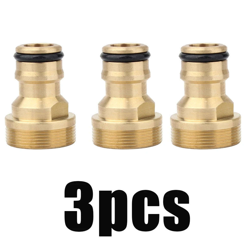Universal Brass Faucet Adapter Connector for Garden Hose and Mixer Tap